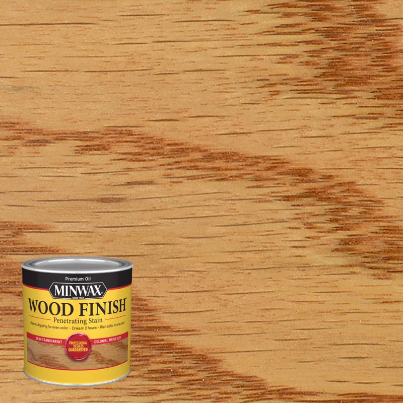 STAIN MINWX8OZ COL MAPLE