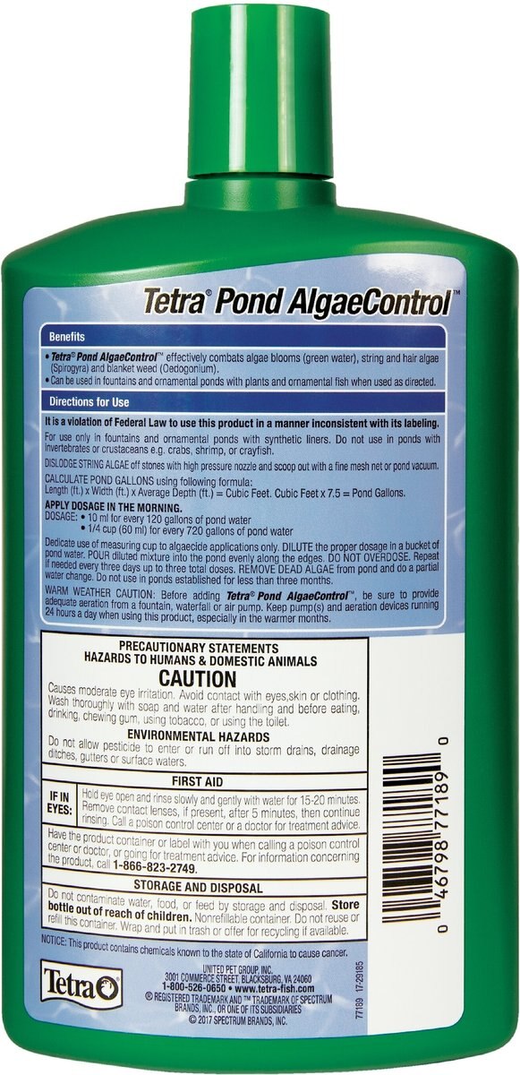 Tetra Pond AlgaeControl Water Treatment