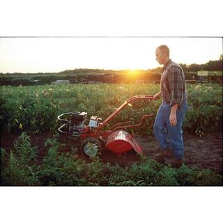 Troy-Bilt Big Red 20 in. 306cc OHV Electric Start Briggs and Stratton Engine Rear Tine Forward Rotating Gas Garden Tiller Big Red FRT