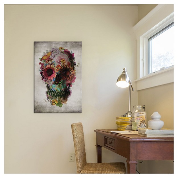 Skull 2 By Ali Gulec Unframed Wall Canvas Icanvas