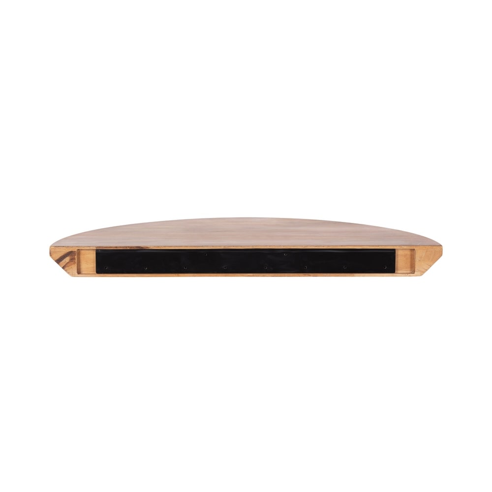 Kate and Laurel Colter Wood Floating Table Shelf