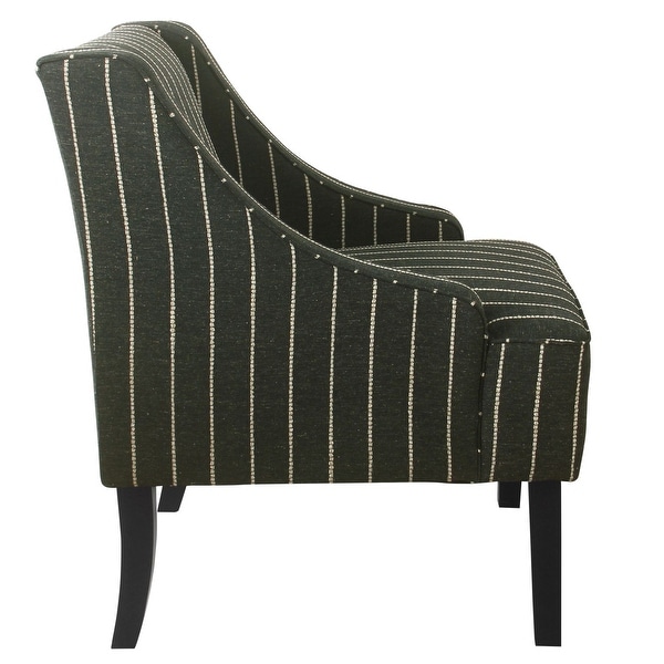 HomePop Classic Swoop Accent Chair