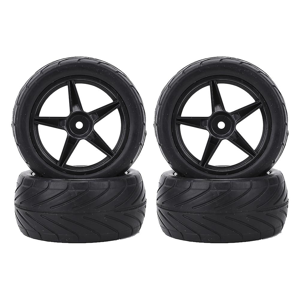 1/10 Rc Car Universal Tyre Tires Accessory Modification Part Replacement 85mm Black