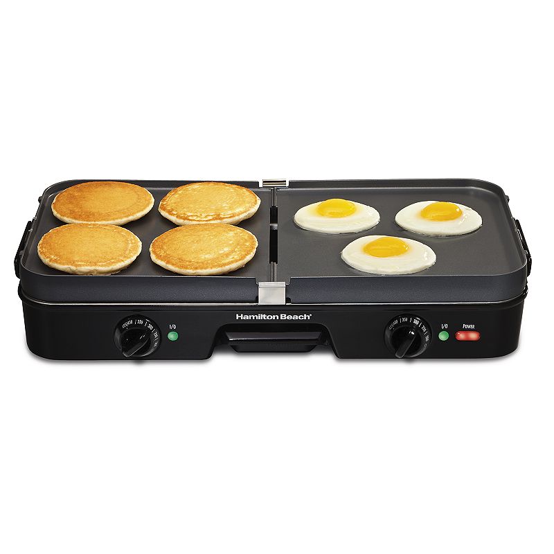 Hamilton Beach 3-in-1 Grill and Griddle Combo