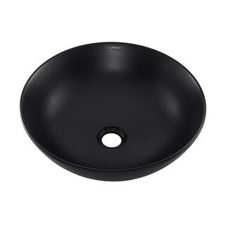 Swiss Madison Classe Vessel Sink in Matte Black SM-VS241