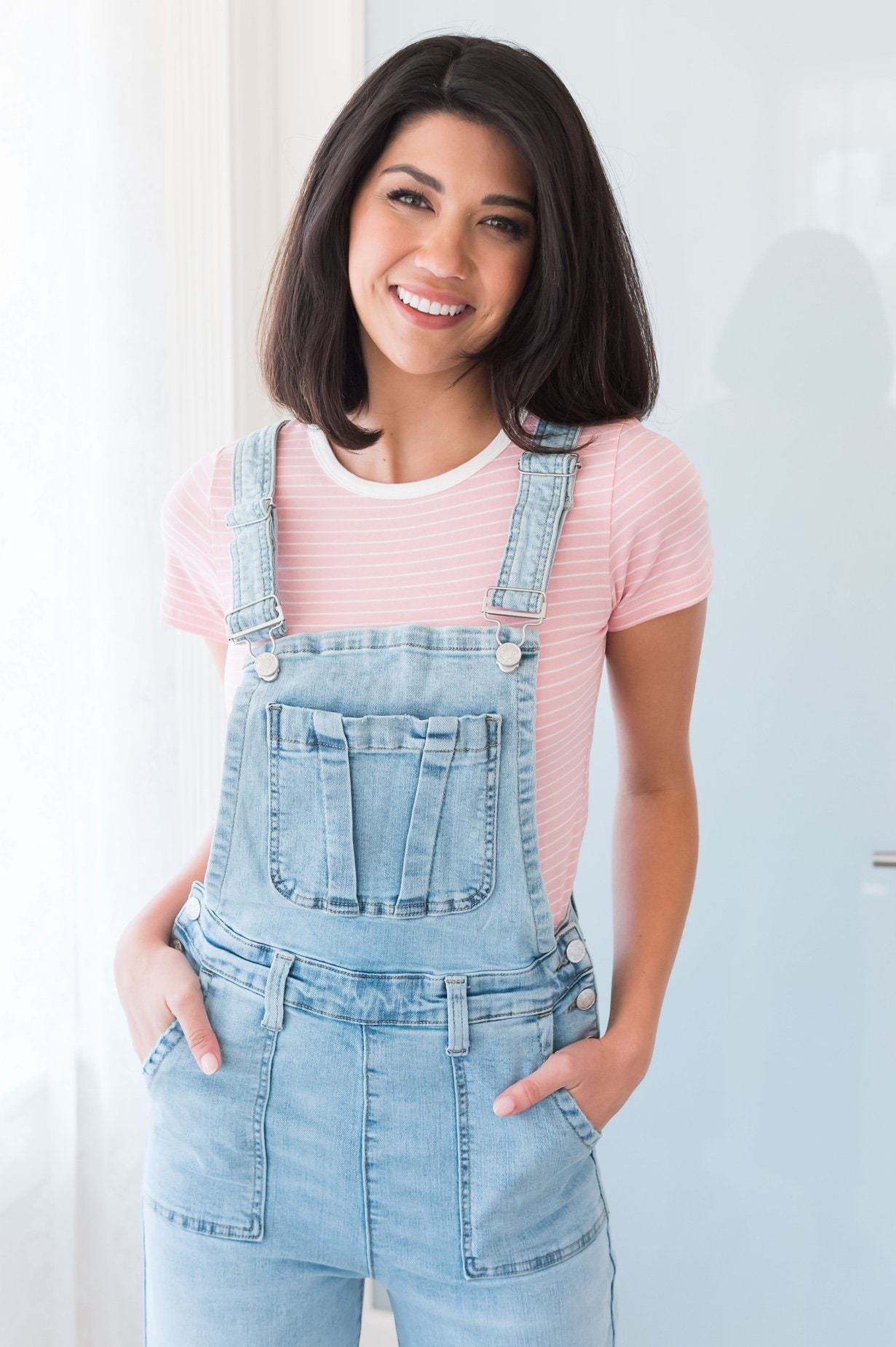 The Vega Modest Denim Overalls