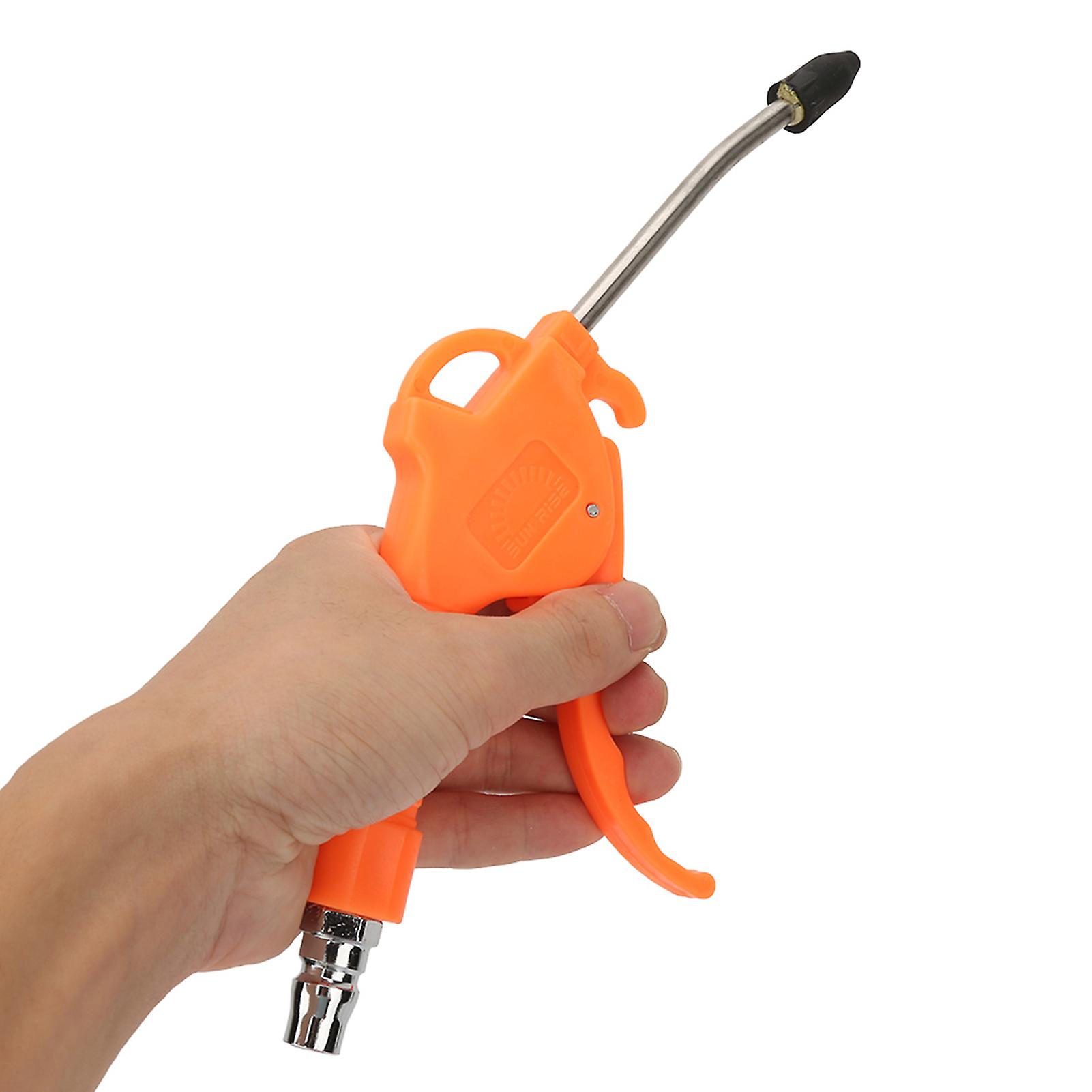 Abs Air Blow Gun Dust Blower With 6m Spring Hose 3-way Quick Connector For Car Dedusting