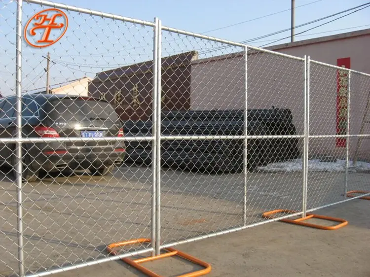 China Manufacture Supply American standard temporary fence panel/portable chain link construction fence