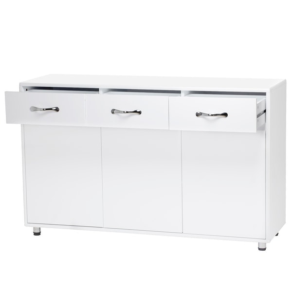 Modern Design Three Doors Side Table