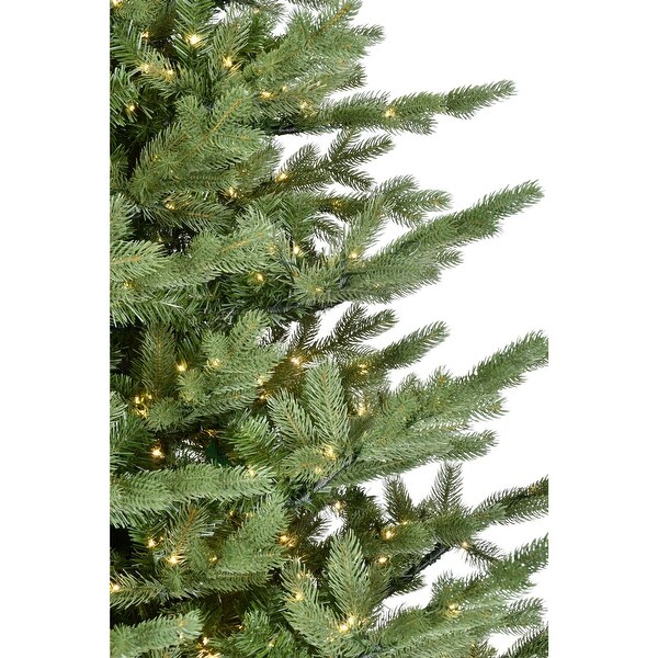 Fraser Hill Farm 7.5ft. Foxtail Pine Artificial Christmas Tree with Multicolor Fairy LED Lights and Remote Control