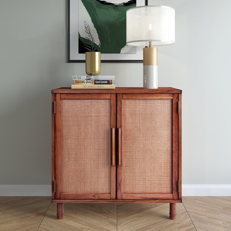 Hopper Studio Delancey Brown 2 Door Cabinet