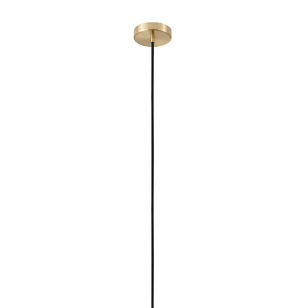 1 light Montey Globe Pendant With Shade Brushed Gold Eglo