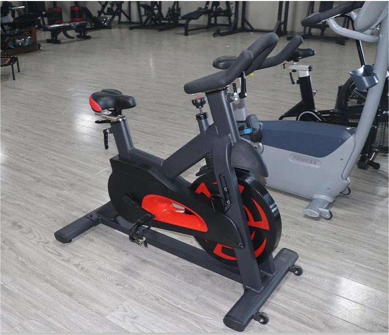 Indoor silent exercise equipment Spinning cycling bike Stationary reluctance bike Sports Home exercise bike