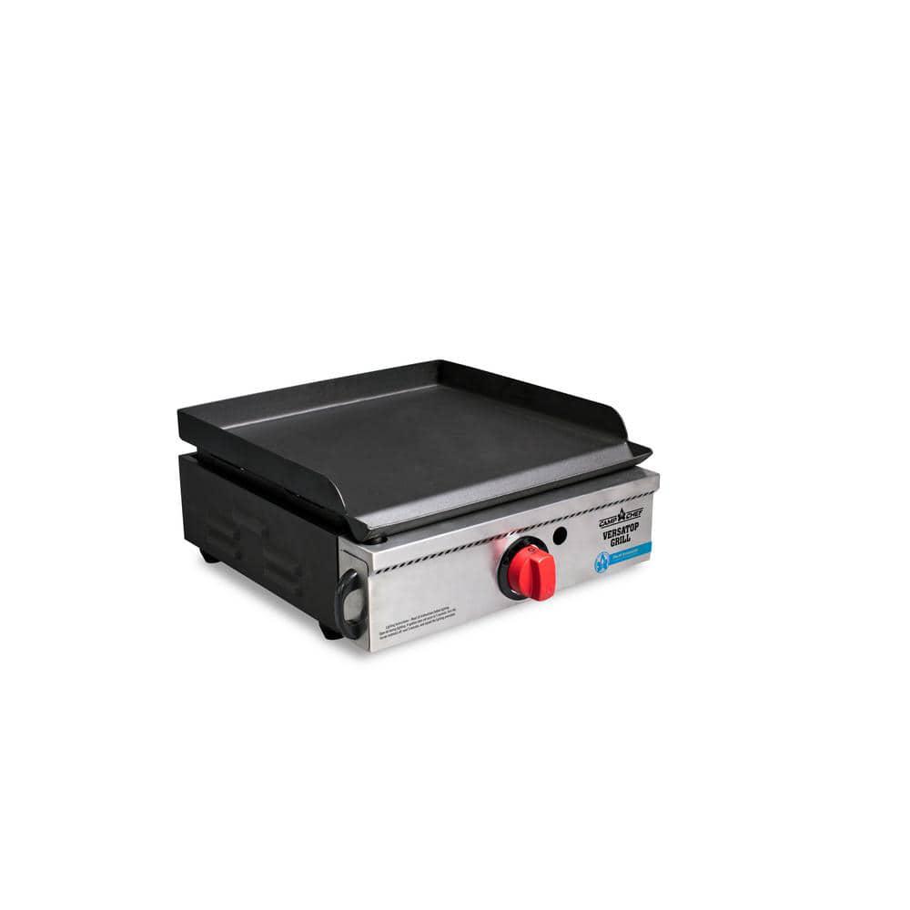 Camp Chef Versatop 14 in 1Burner Propane Gas Grill in Black with Griddle