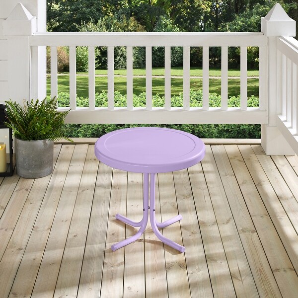 Crosley Griffith Retro Outdoor Side Table