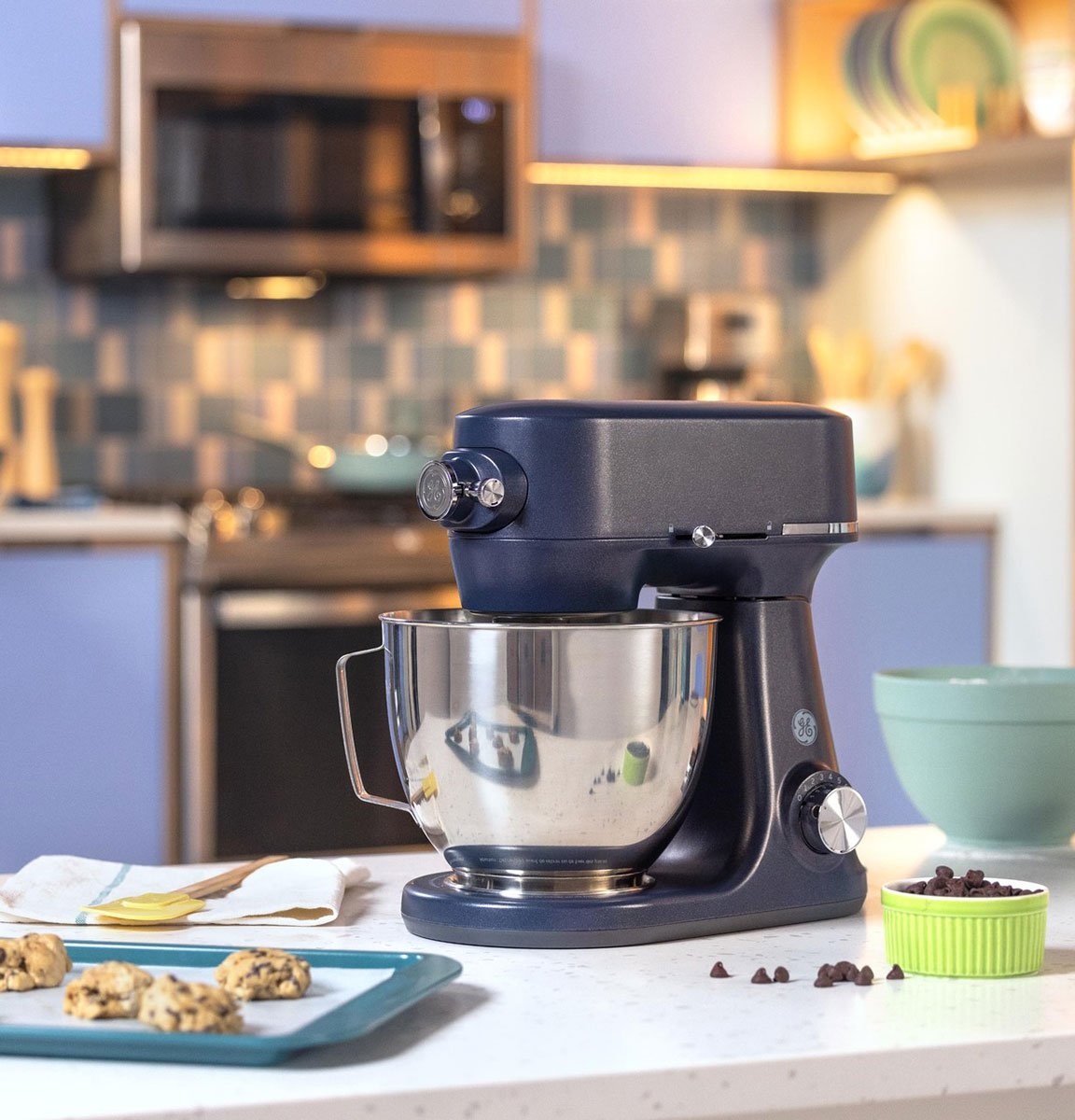 GE Sapphire Blue Stand Mixer