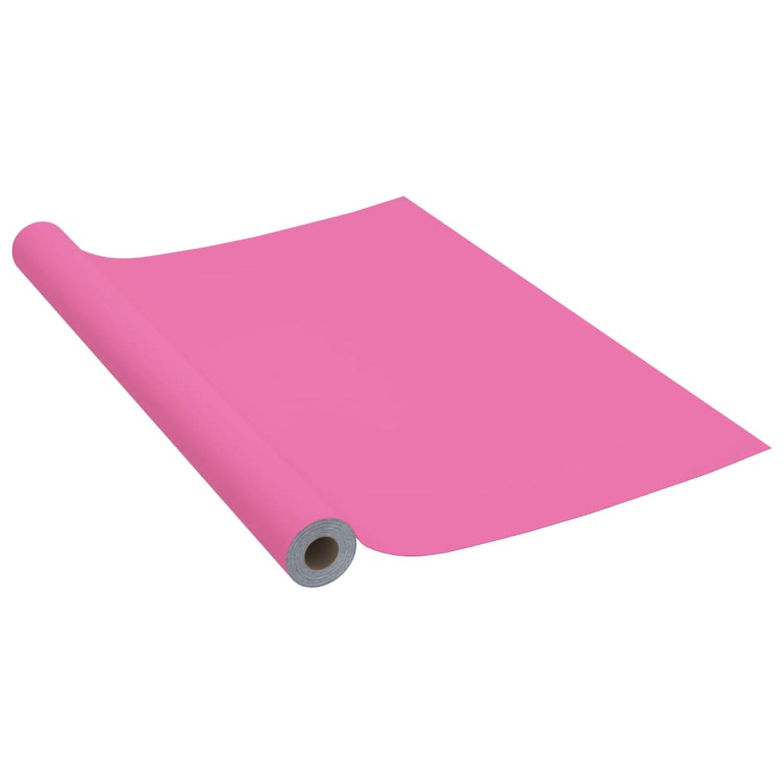 Self-adhesive Pvc Furniture Sheets Bright Pink 500x90 Cm No.359721
