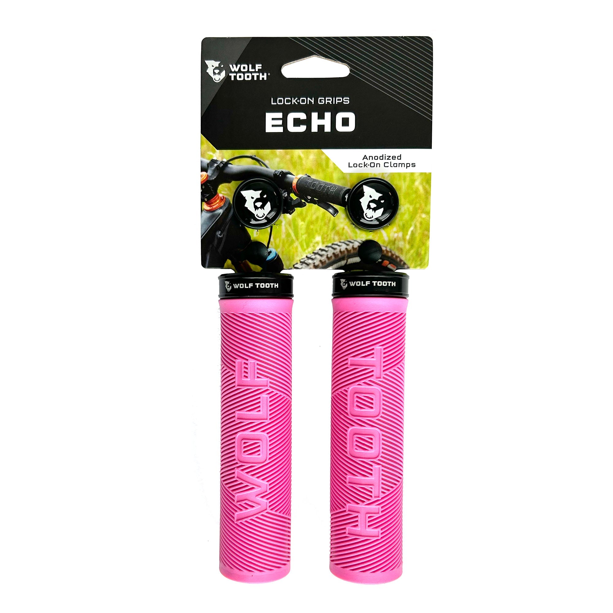 Echo Lock-On Grips – Colors by Wolf Tooth