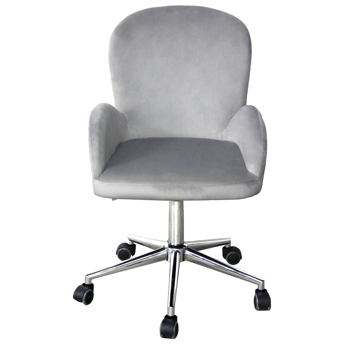 IVFC-IPS223-WHTV | Colette Swivel Vanity Chair