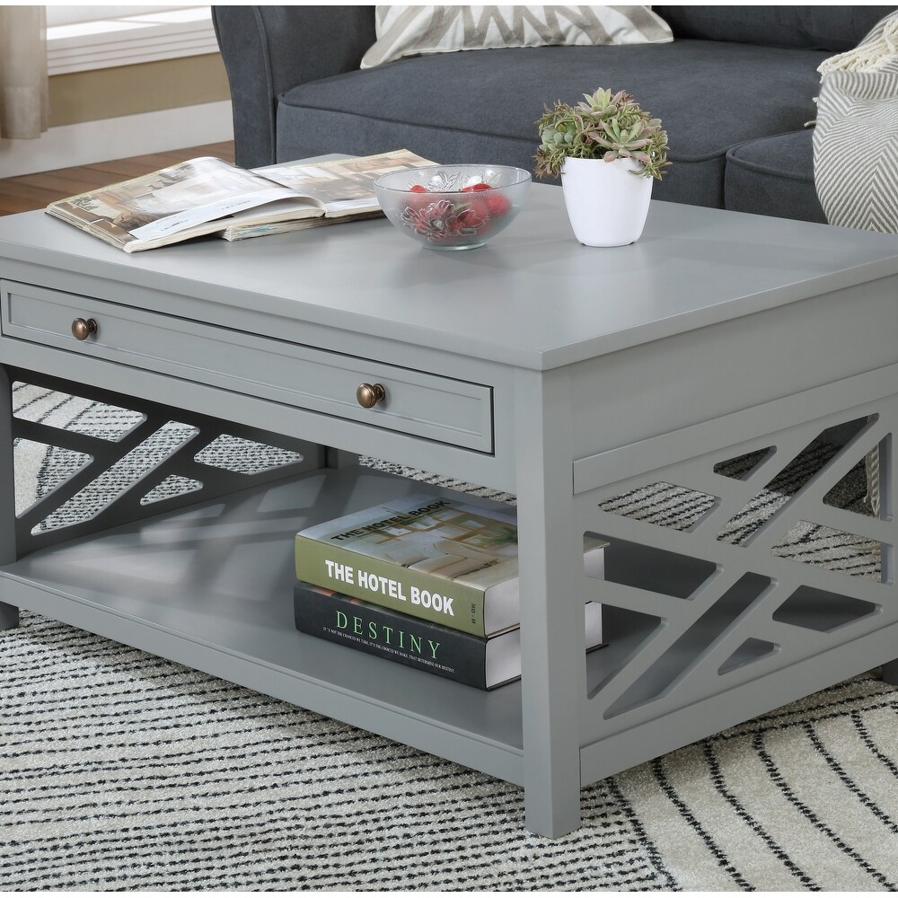 Porch   Den Altadena 3 piece Coffee and End Table Set with Drawers
