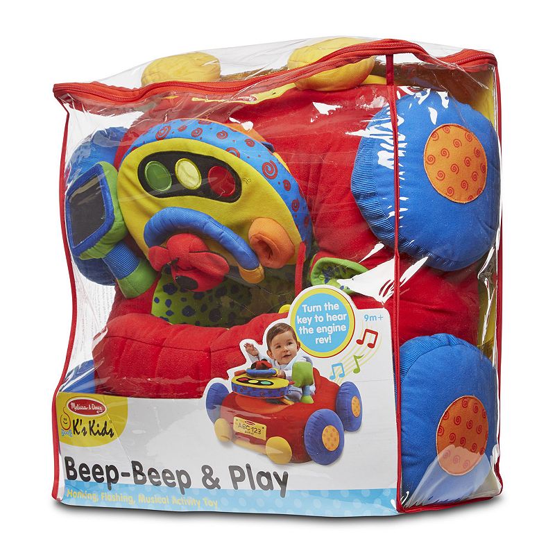 Melissa and Doug Beep-Beep and Play Plush Toy