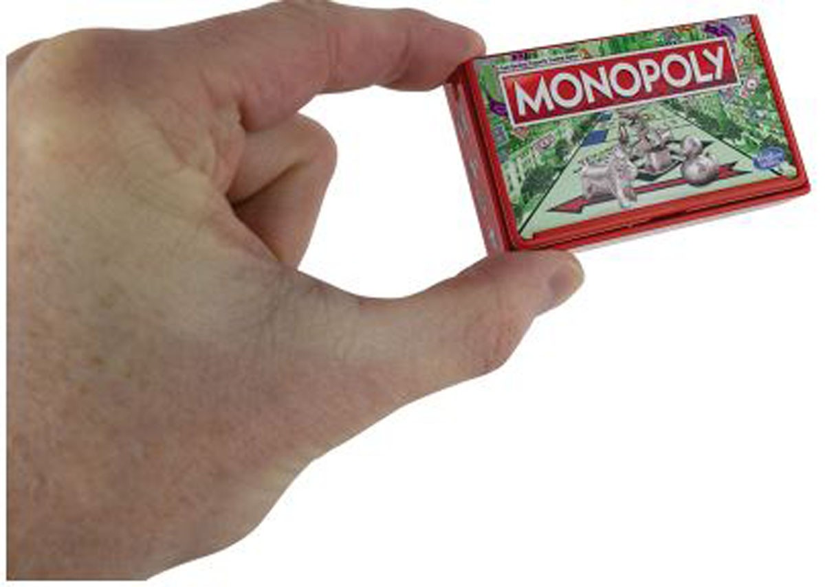 World's Smallest Monopoly Board Game