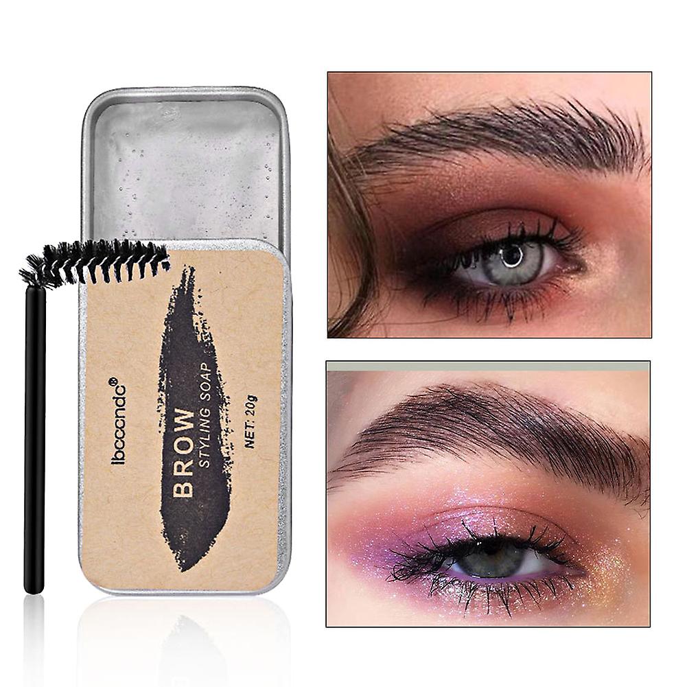 Ibcccndc 20g Colorless Lasting Brows Makeup Balm Styling Eyebrow Shaping Dye Cream