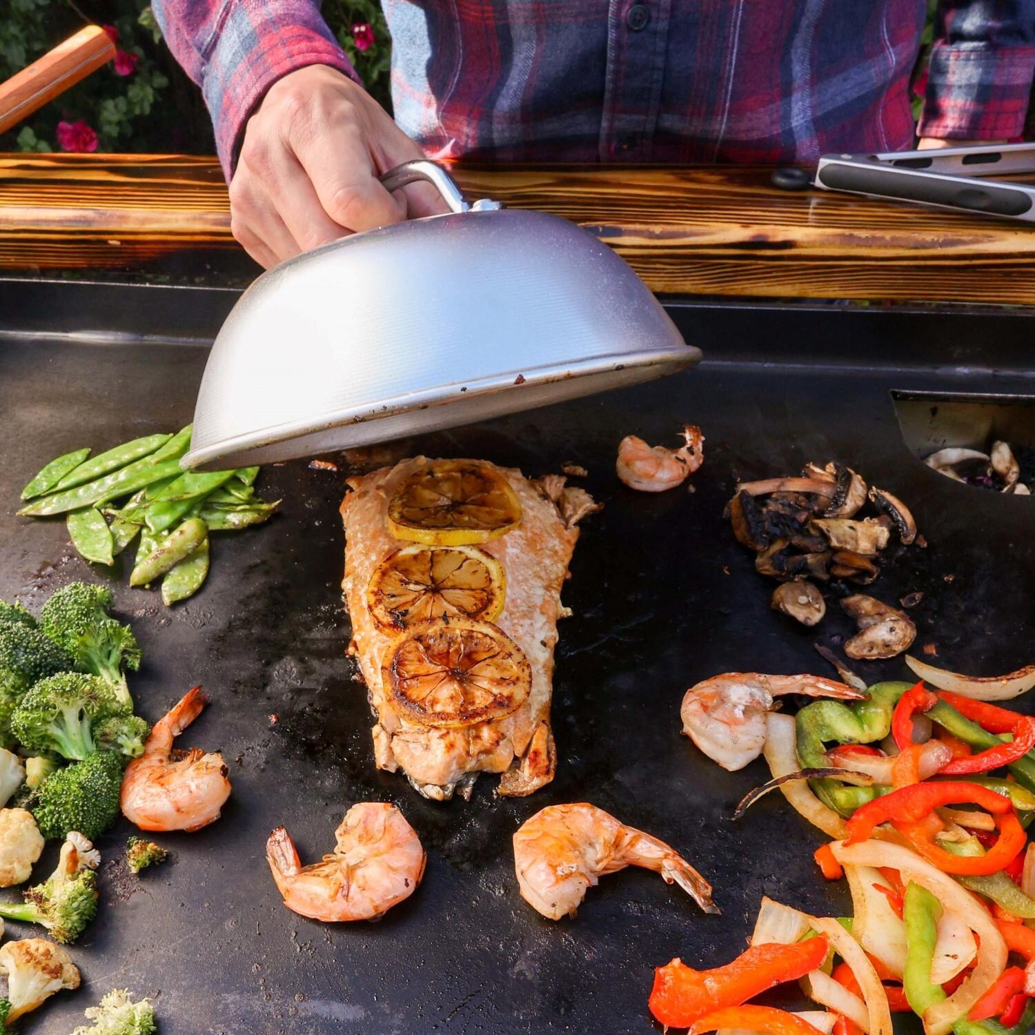 Backyard Hibachi Flattop Propane Gas Grill