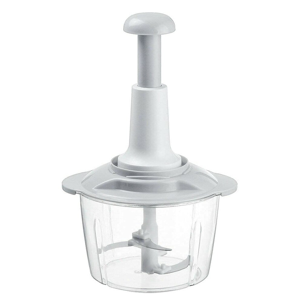 Manual Vegetable Chopper Mini food Processor Food Chopper 2L Capacity