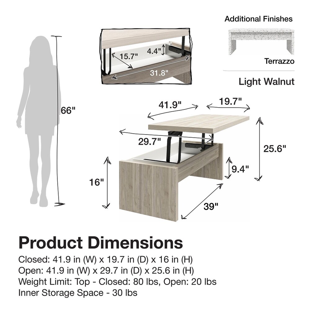 Mr. Kate Winston Lift Top Coffee Table