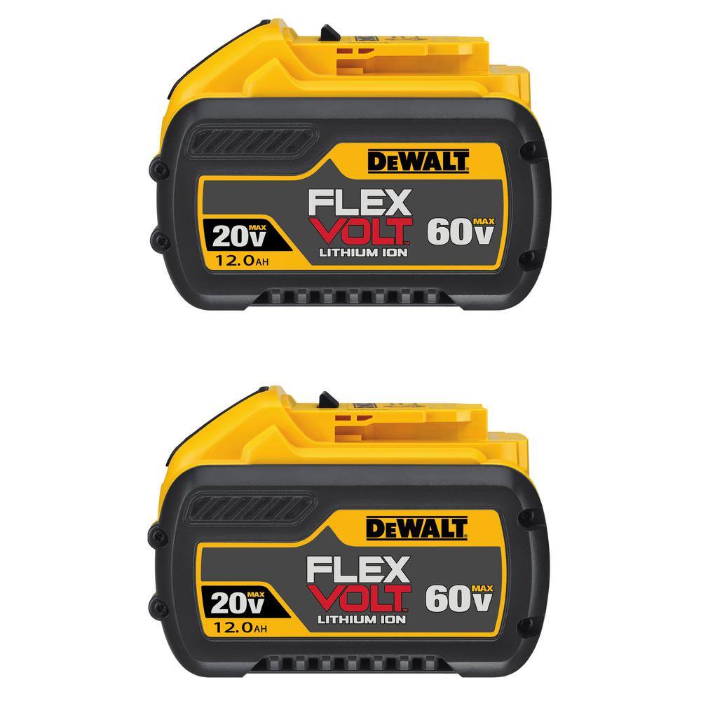 DW FLEXVOLT 20V60V MAX Lithium-Ion 12.0Ah Battery (2-Pack) DCB612-2