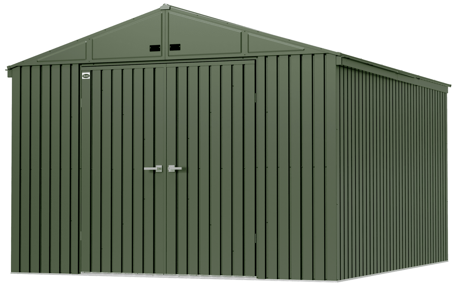 Scotts Lawn Care Storage Shed, 10x12, Green