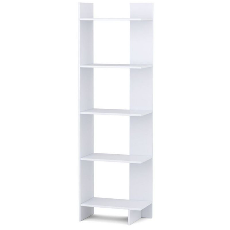 Hivago 5-tier Freestanding Decorative Storage Display Bookshelf