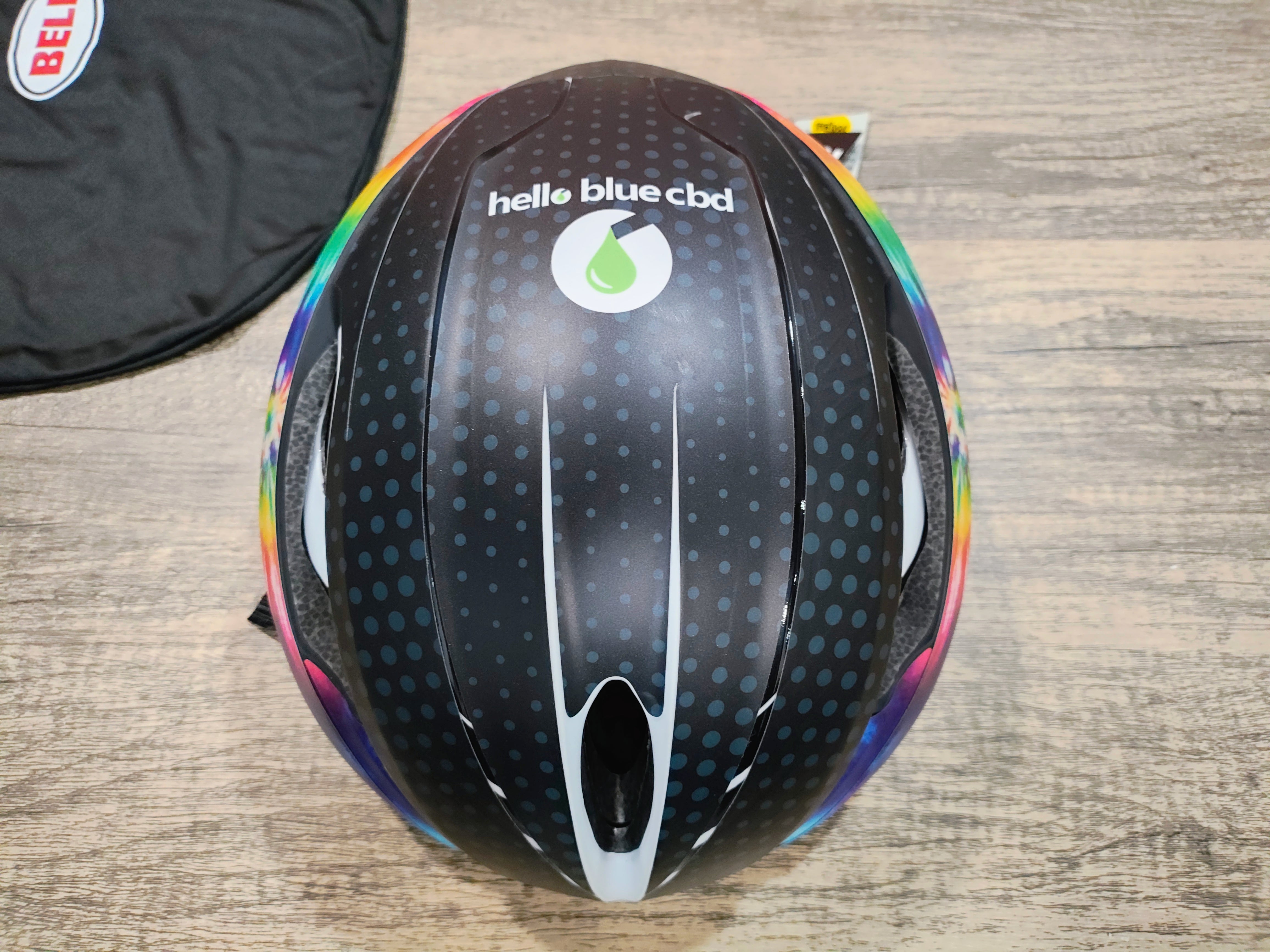 #RS94- Bell z20 Aero Mips Road Helmet - State Bicycle Team Wrapped - Size Medium - Like-New Condition