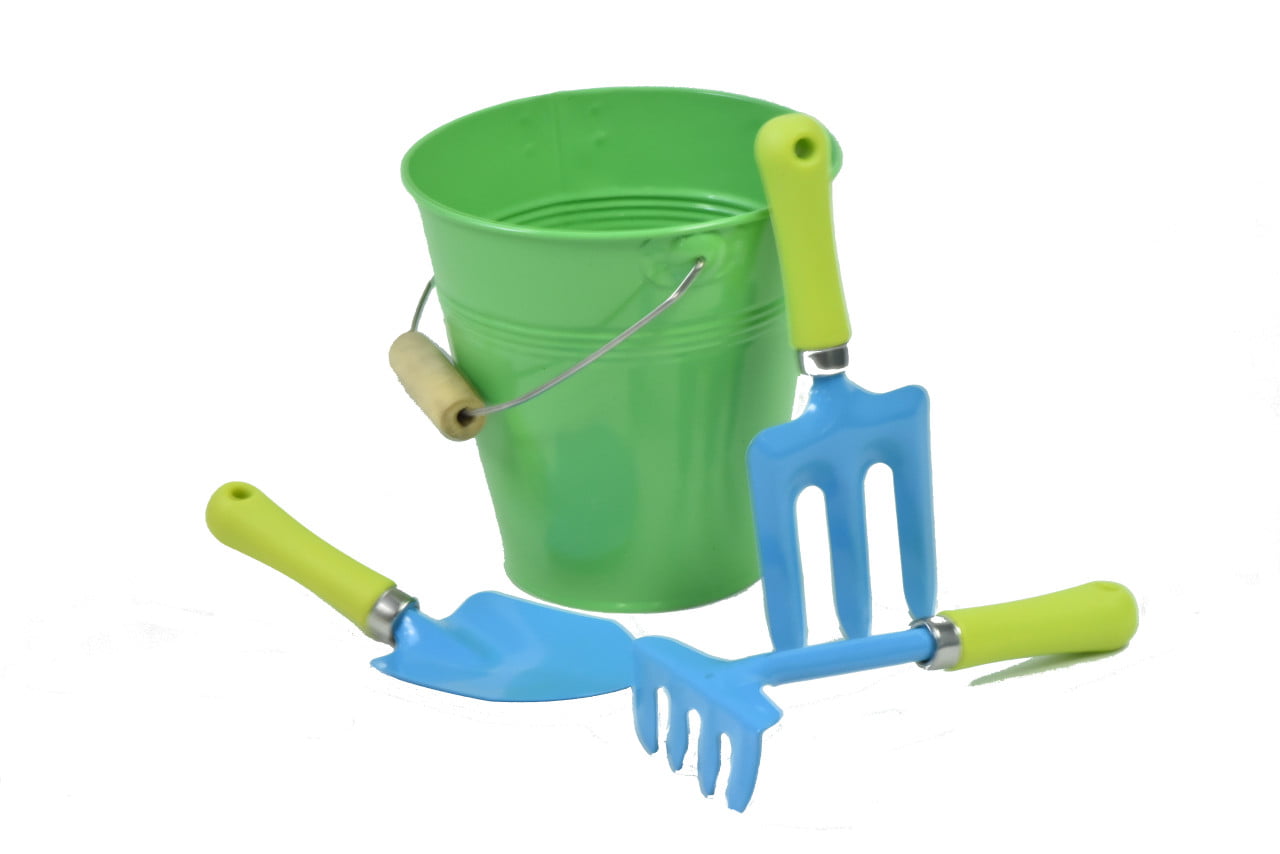 G and F 10051 JustForKids - With 3 Piece Garden Tools Set - 6