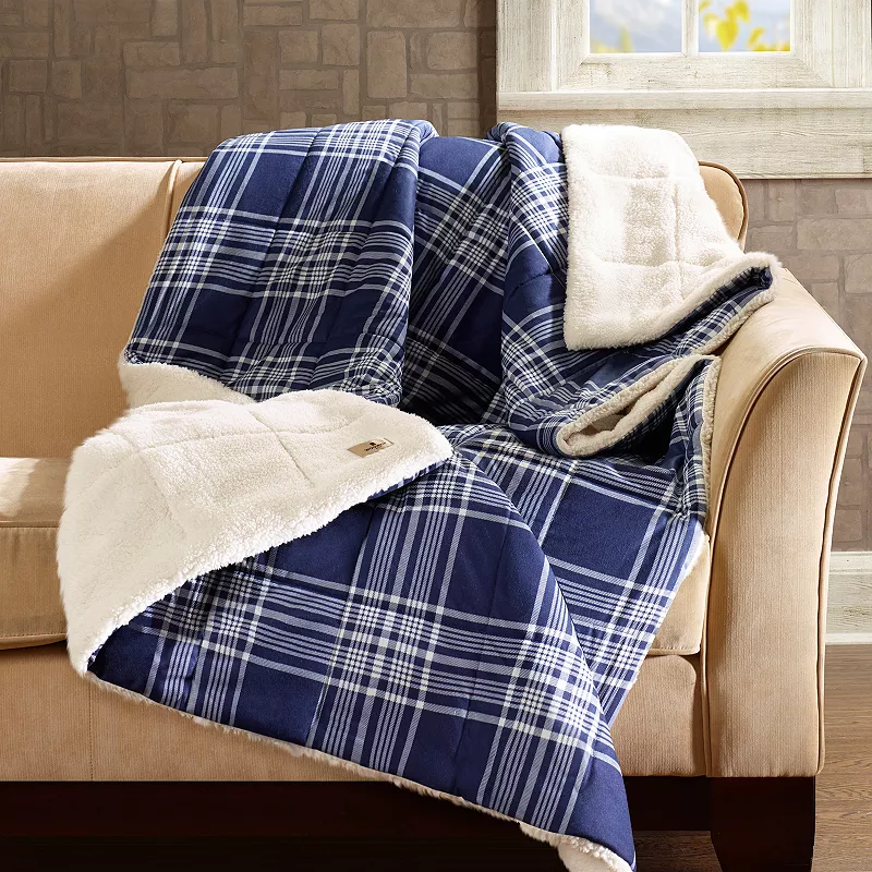 Woolrich Ridley Softspun Down-Alternative Throw Blanket