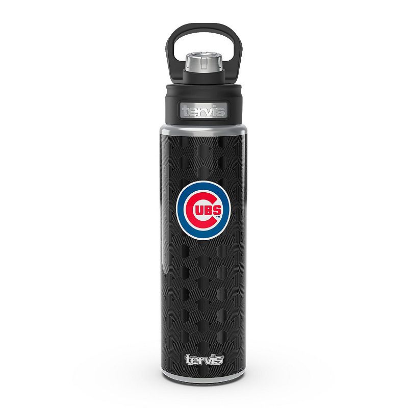 Tervis Chicago Cubs 24oz. Weave Stainless Steel Wide Mouth Bottle