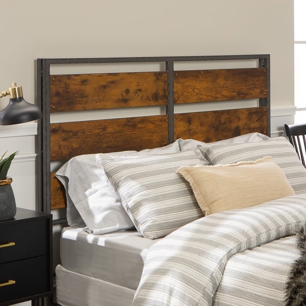 Middlebrook Jolly Rustic Open Plank Queen Headboard - - 17118806