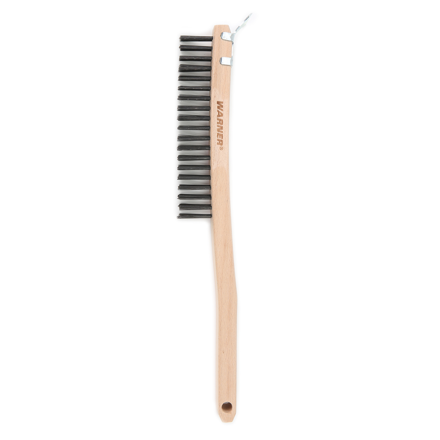 Warner 15 in. L Carbon Steel Wire Brush with Scraper