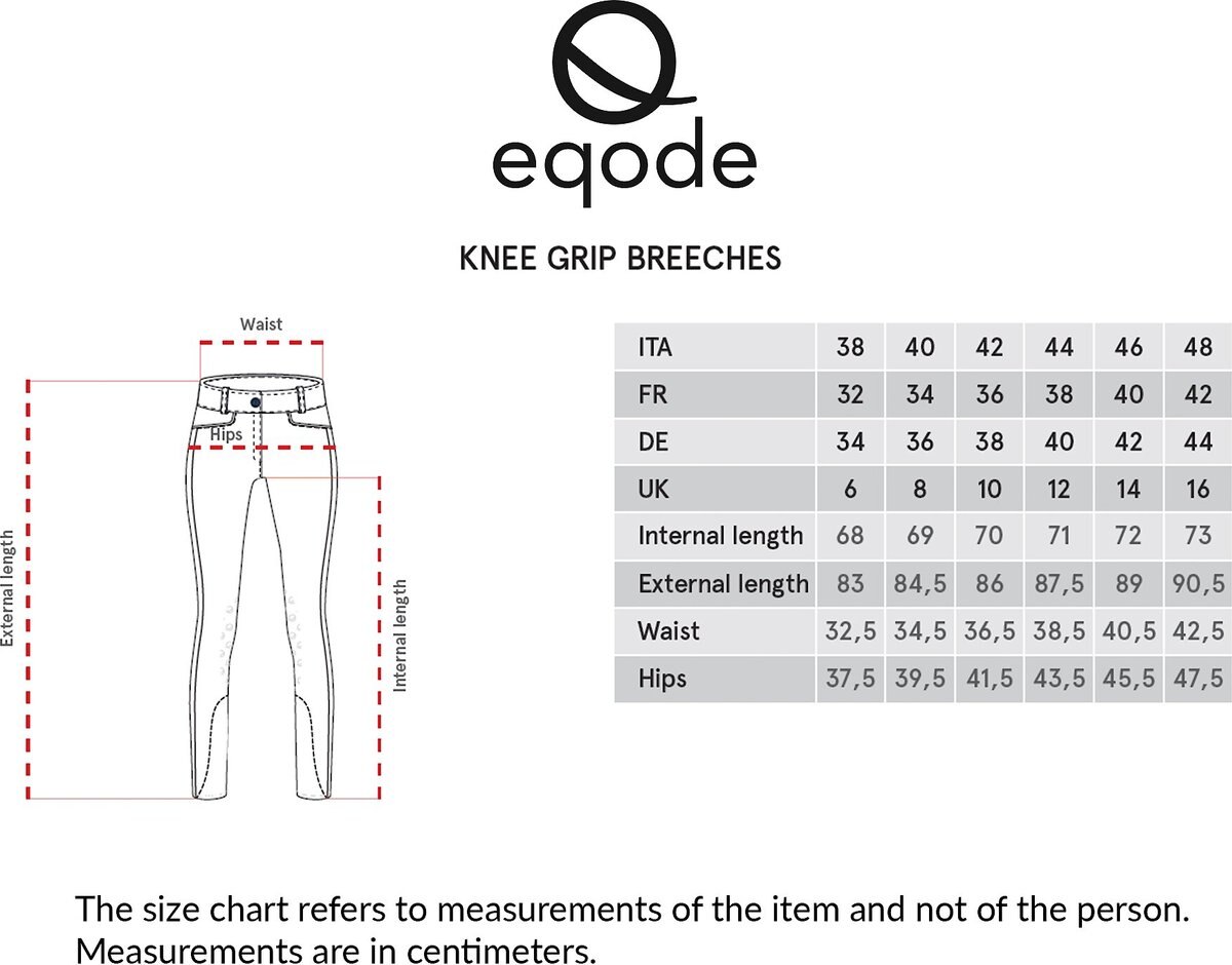 Equiline Eqode Delma Women's Knee Grip Breeches