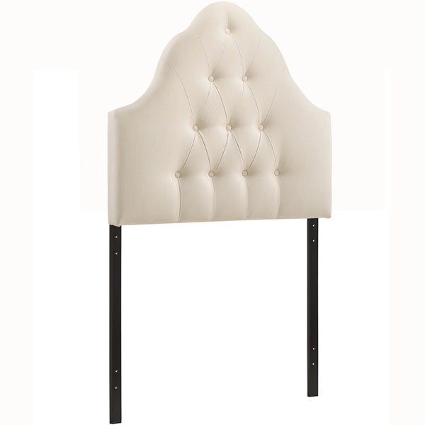 Sovereign Tufted Fabric Twin Headboard - - 9418906