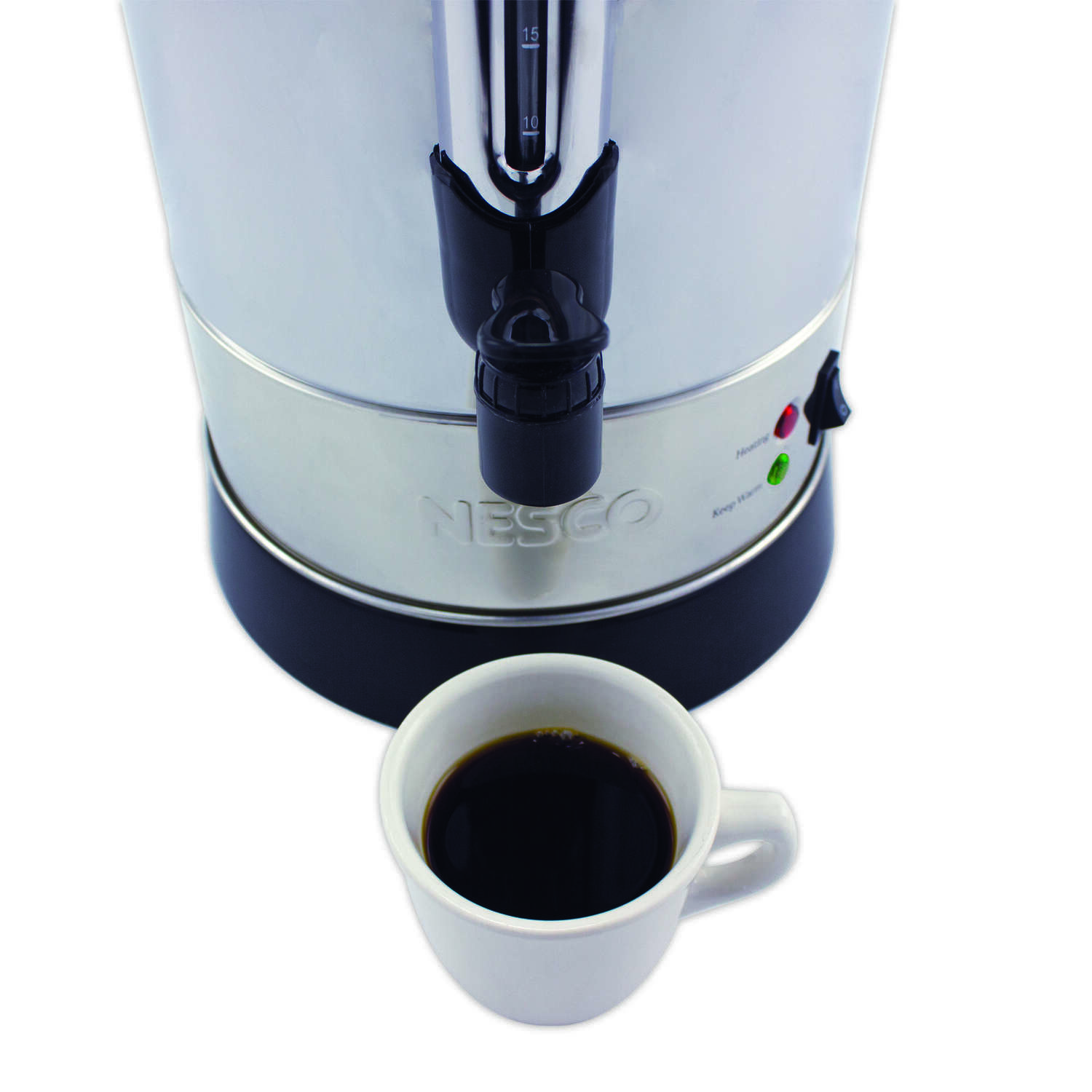 Nesco 30 cups Black/Silver Coffee Urn