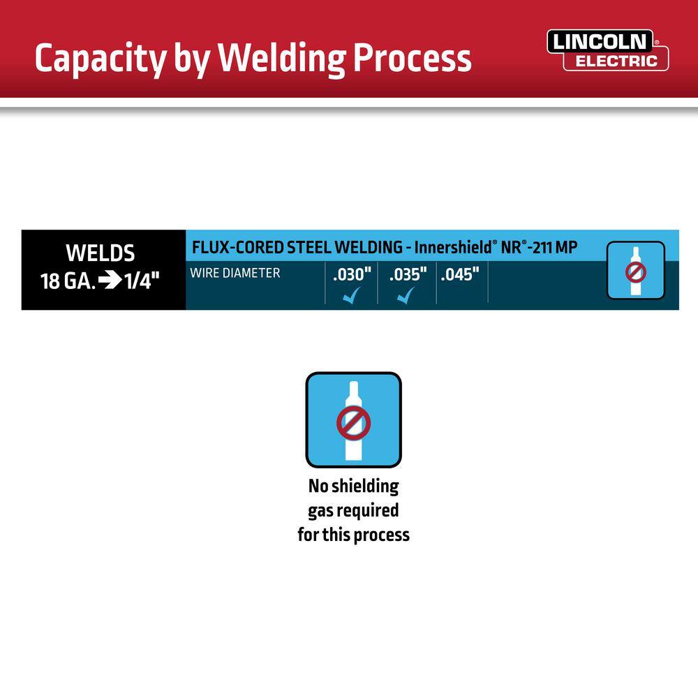 Lincoln Electric WELD-PAK 90i FC Flux-Cored Wire Feeder Welder (No Gas) K5255-1