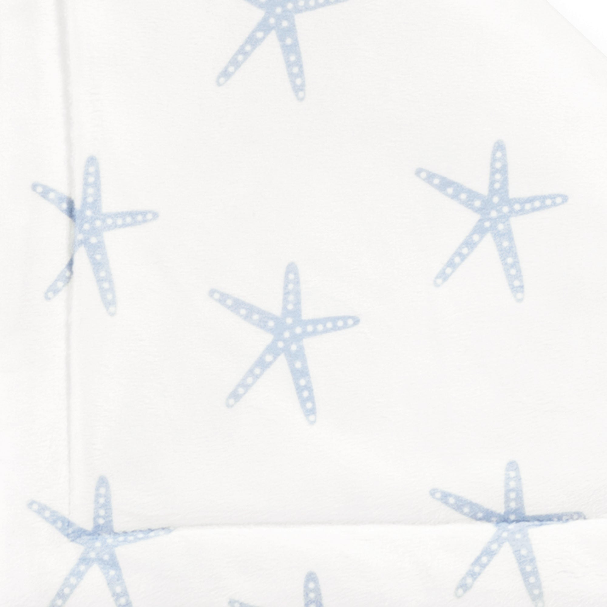 Narwhal Starfish Reversible Soft & Plush Oversized Baby Blanket