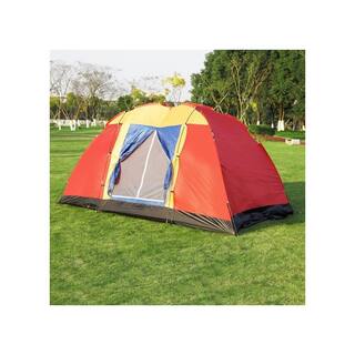 Flynama Outdoor Party Large Camping Tent for 8 Person in Red D0102HP0BEV-E