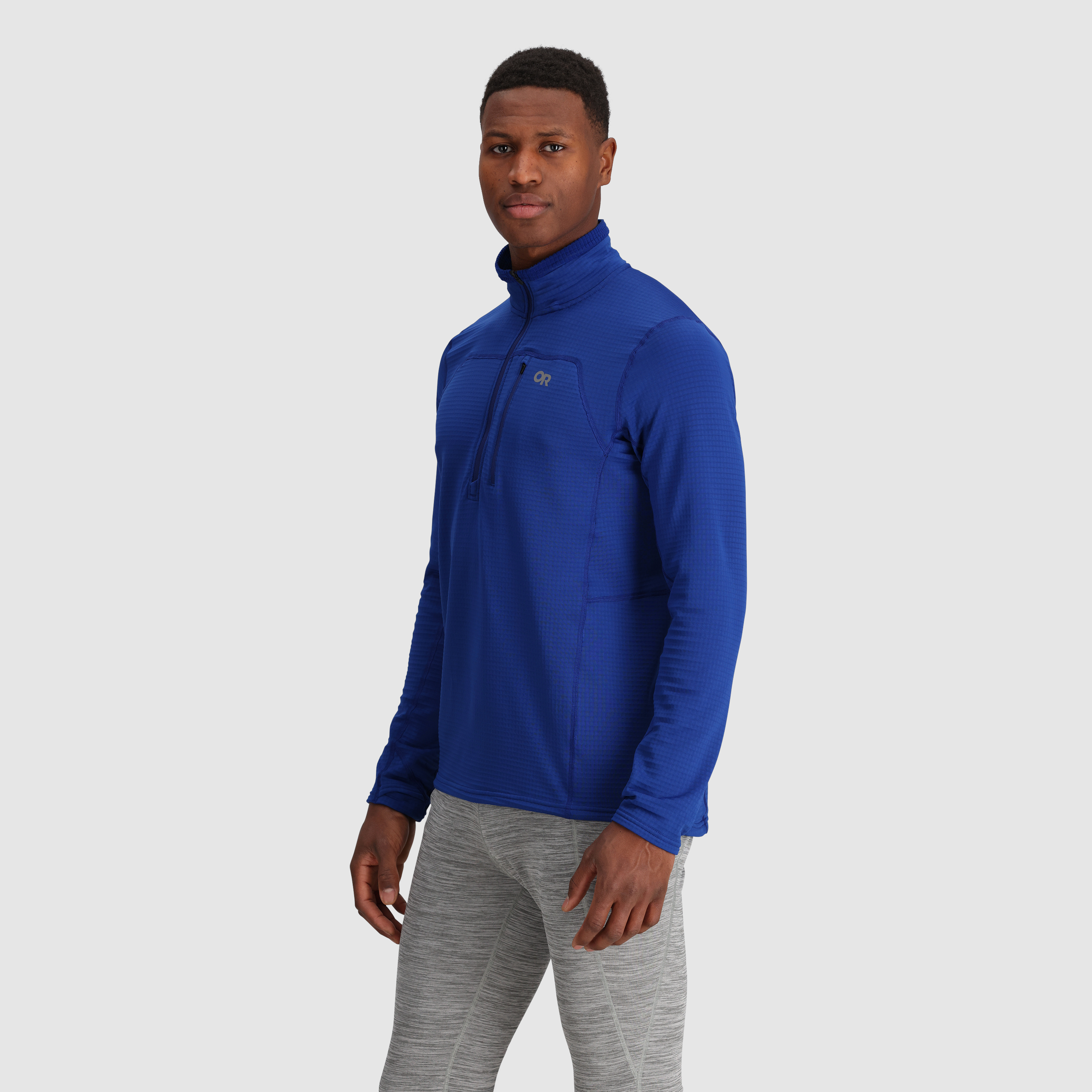 Men's Vigor Grid Fleece Half Zip