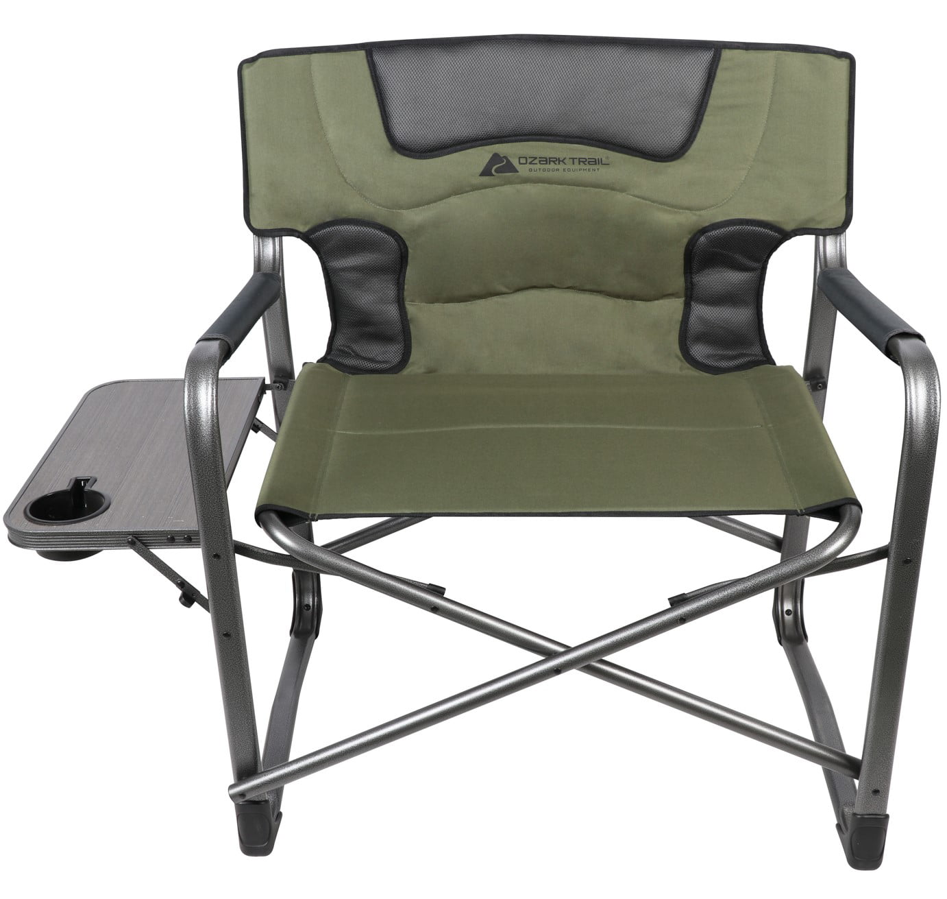 Ozark Trail Adult Director Camping Chair XXL, Green