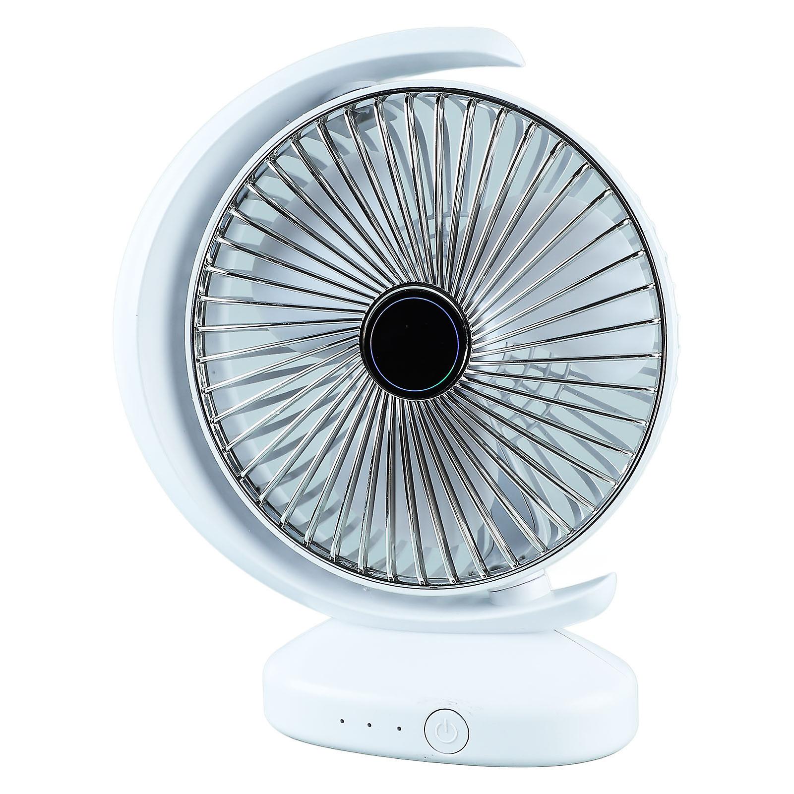 USB Desk Fan，3 Speed Wind Small Quiet USB Desk Fan USB Small Desk Fan Future-Proof Design