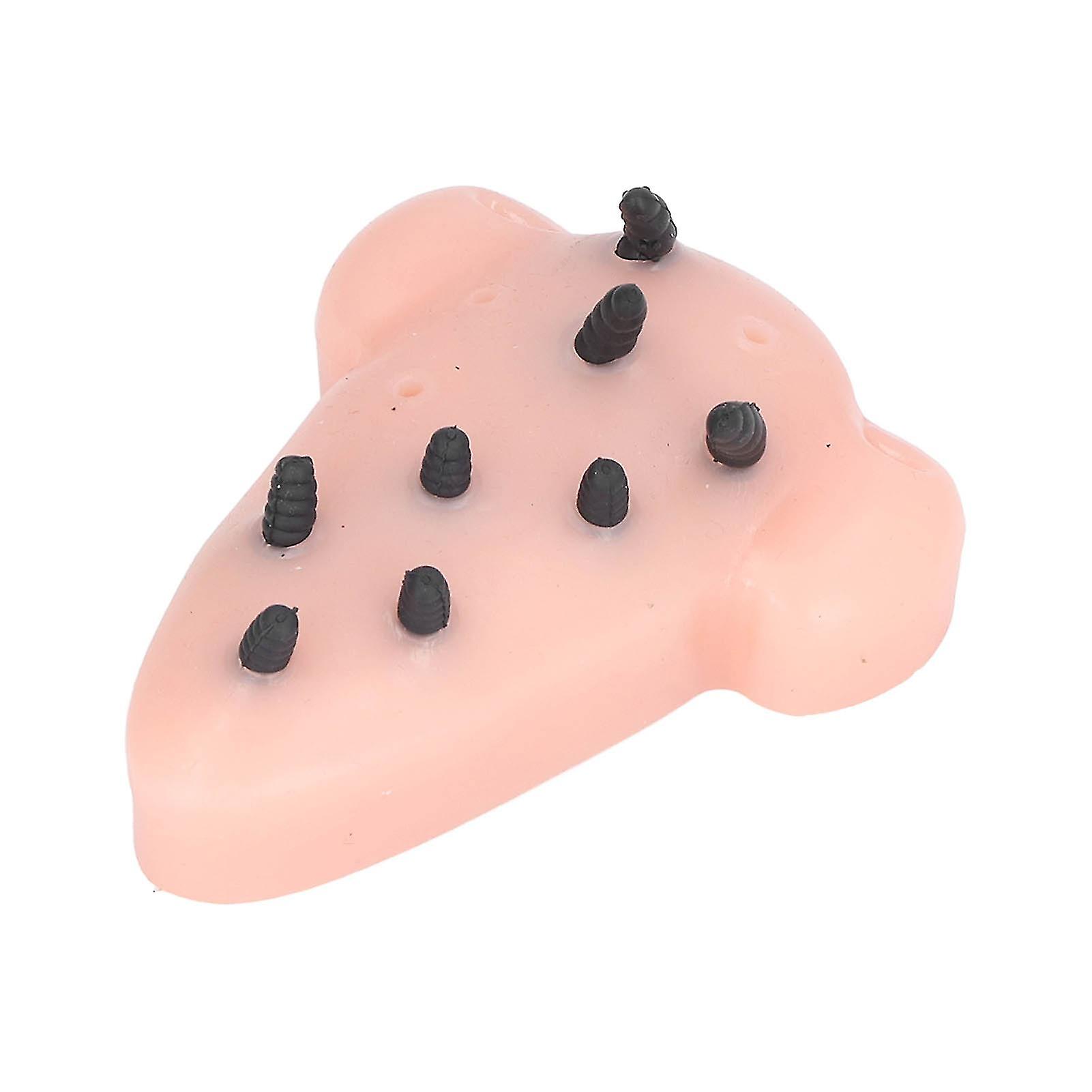 Pimple Squeezing Toy Nose Shaped Stress Relive Blackheads Removal Decompression Toy