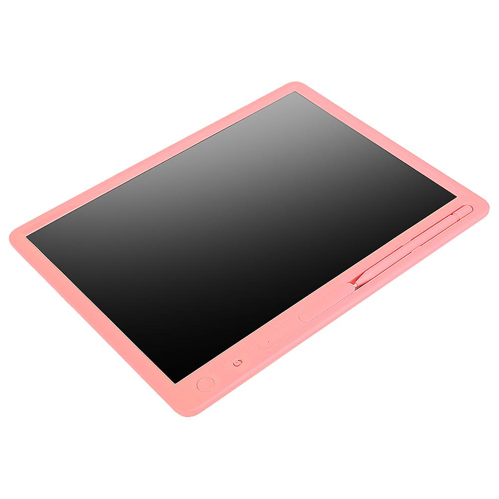 15 Inch Lcd Writing Pad Light Energy Electronic Blackboard Color Handwriting Drawing Boardpink